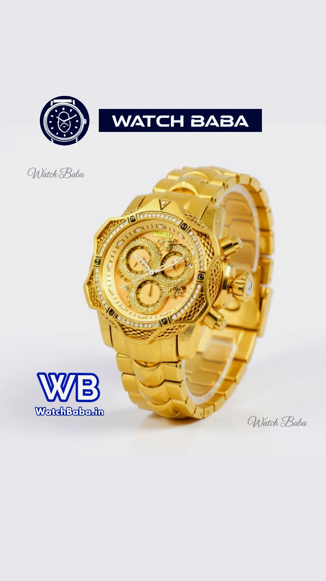 Diamond Edition 💎 Dragon Watch Dubai Imported