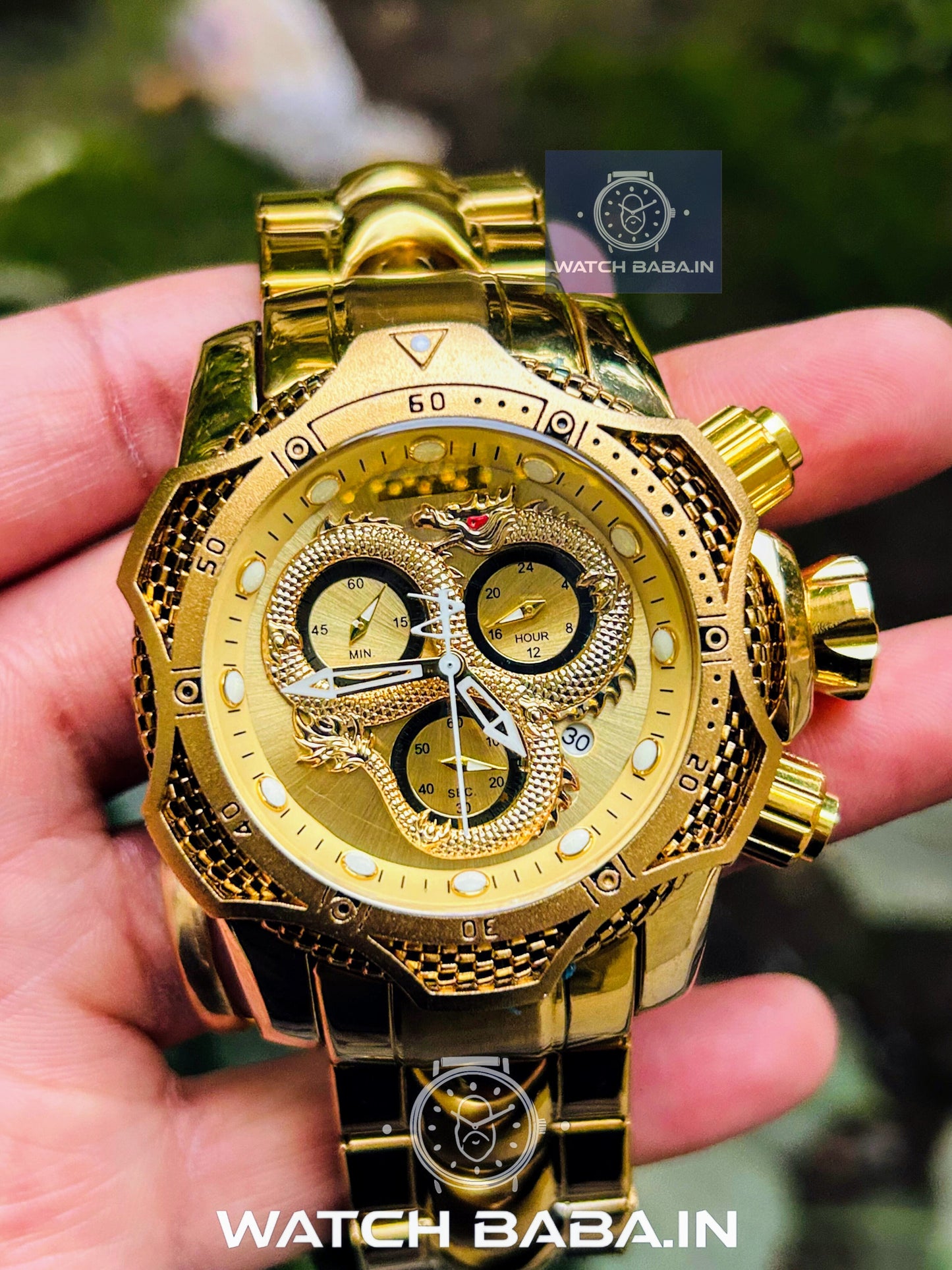 Golden Dragon Watch Dubai Imported