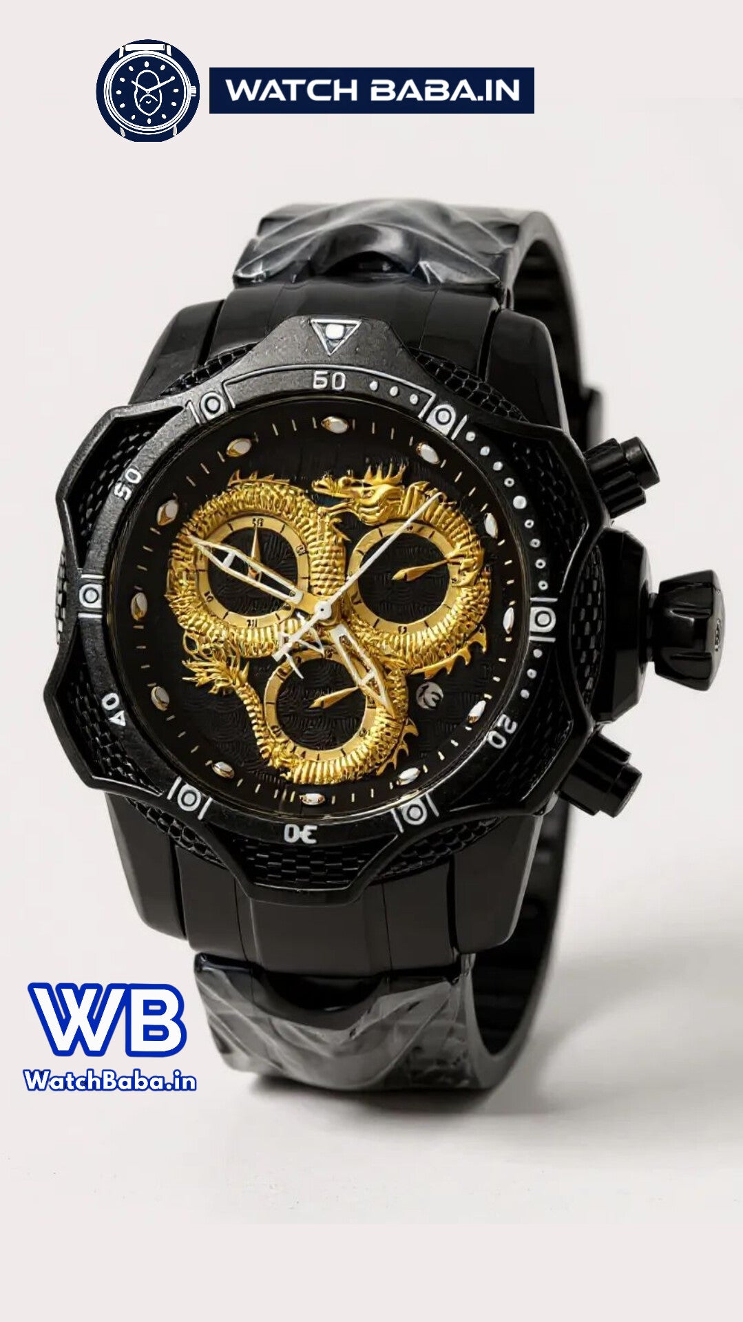 Watch Baba Dragon Watch Black Edition