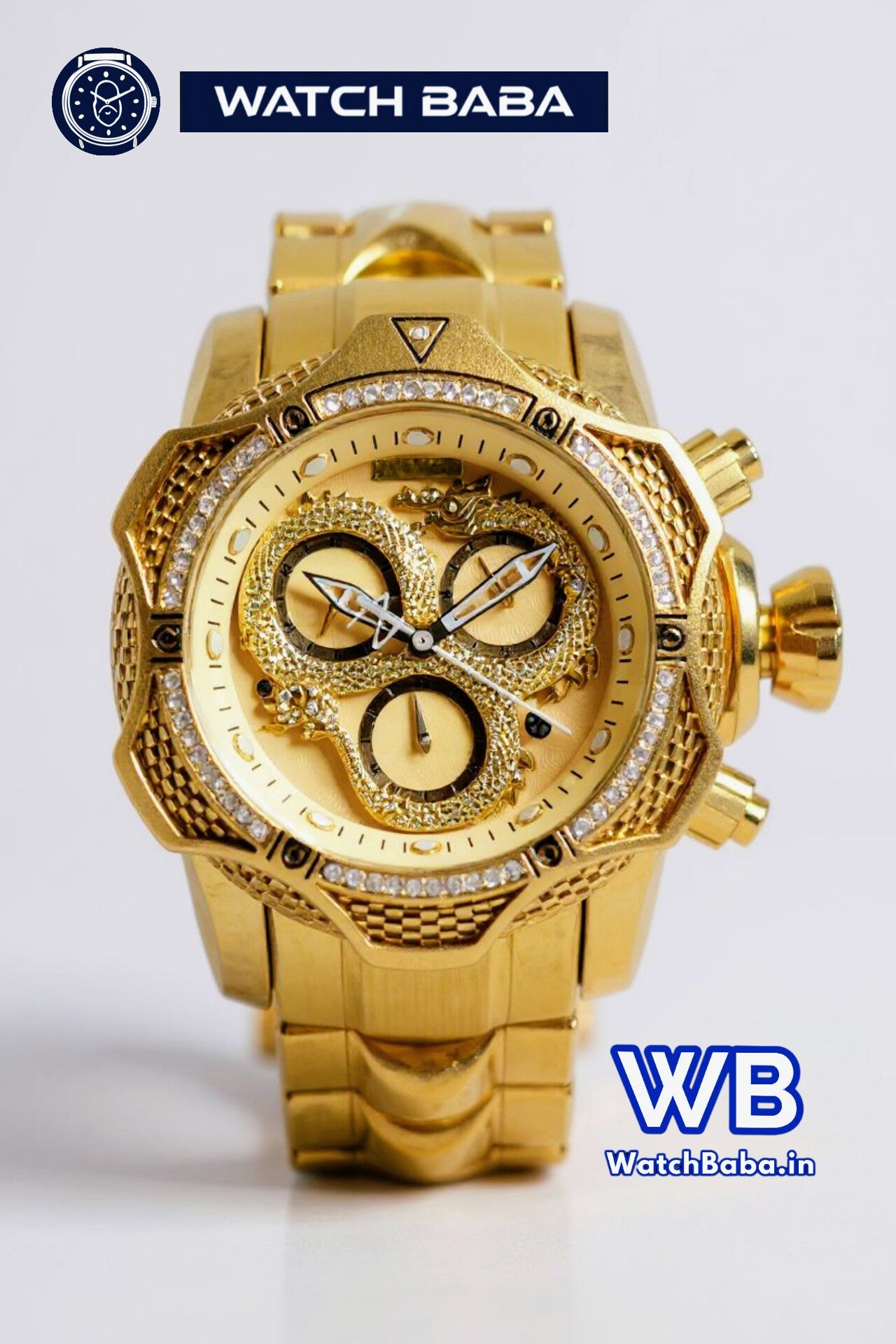 Diamond Edition 💎 Dragon Watch Dubai Imported