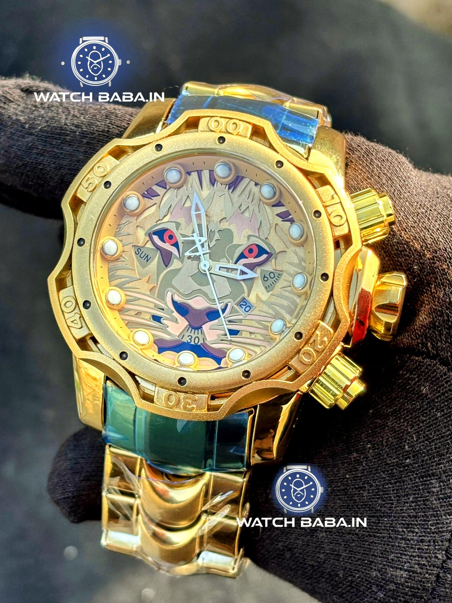 Watch Baba Golden Lion Watch