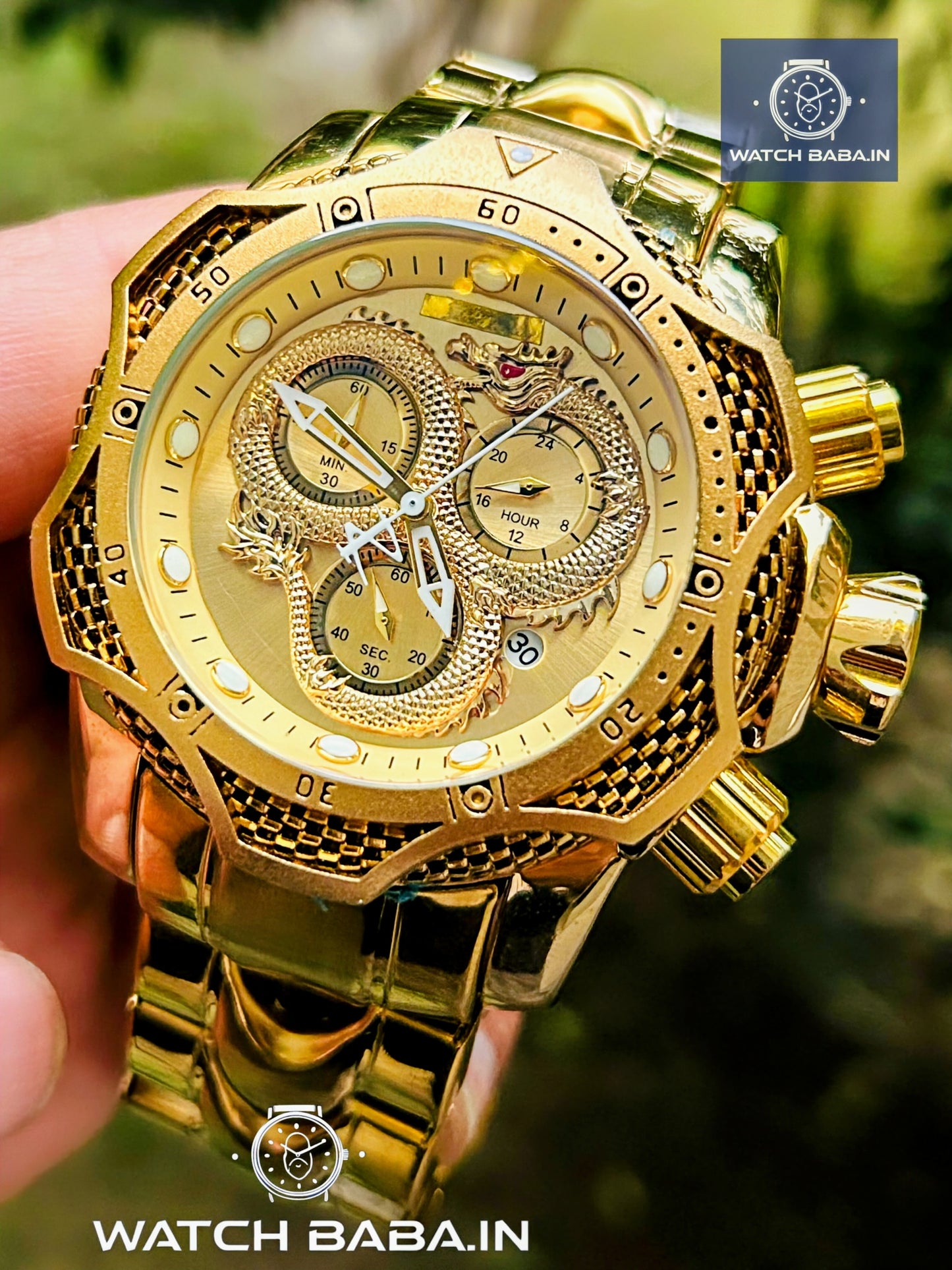 Golden Dragon Watch Dubai Imported