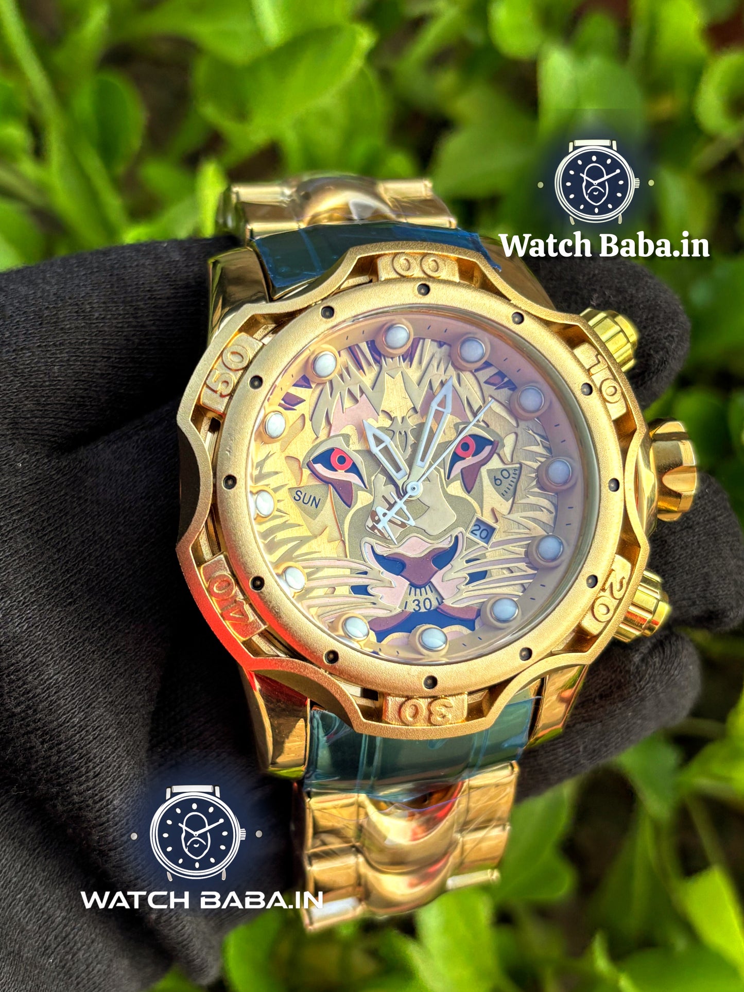 Watch Baba Golden Lion Watch