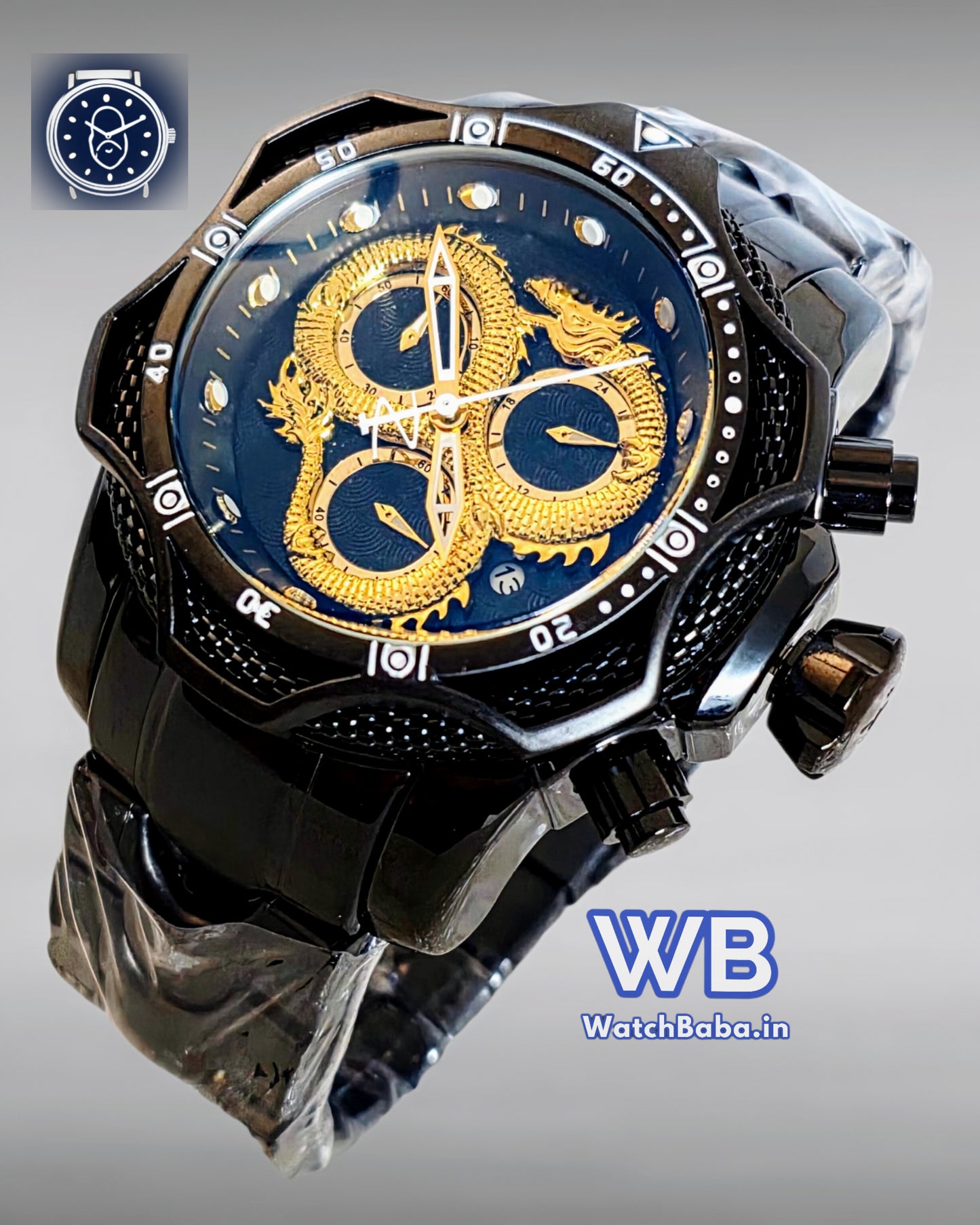 Watch Baba Dragon Watch Black Edition