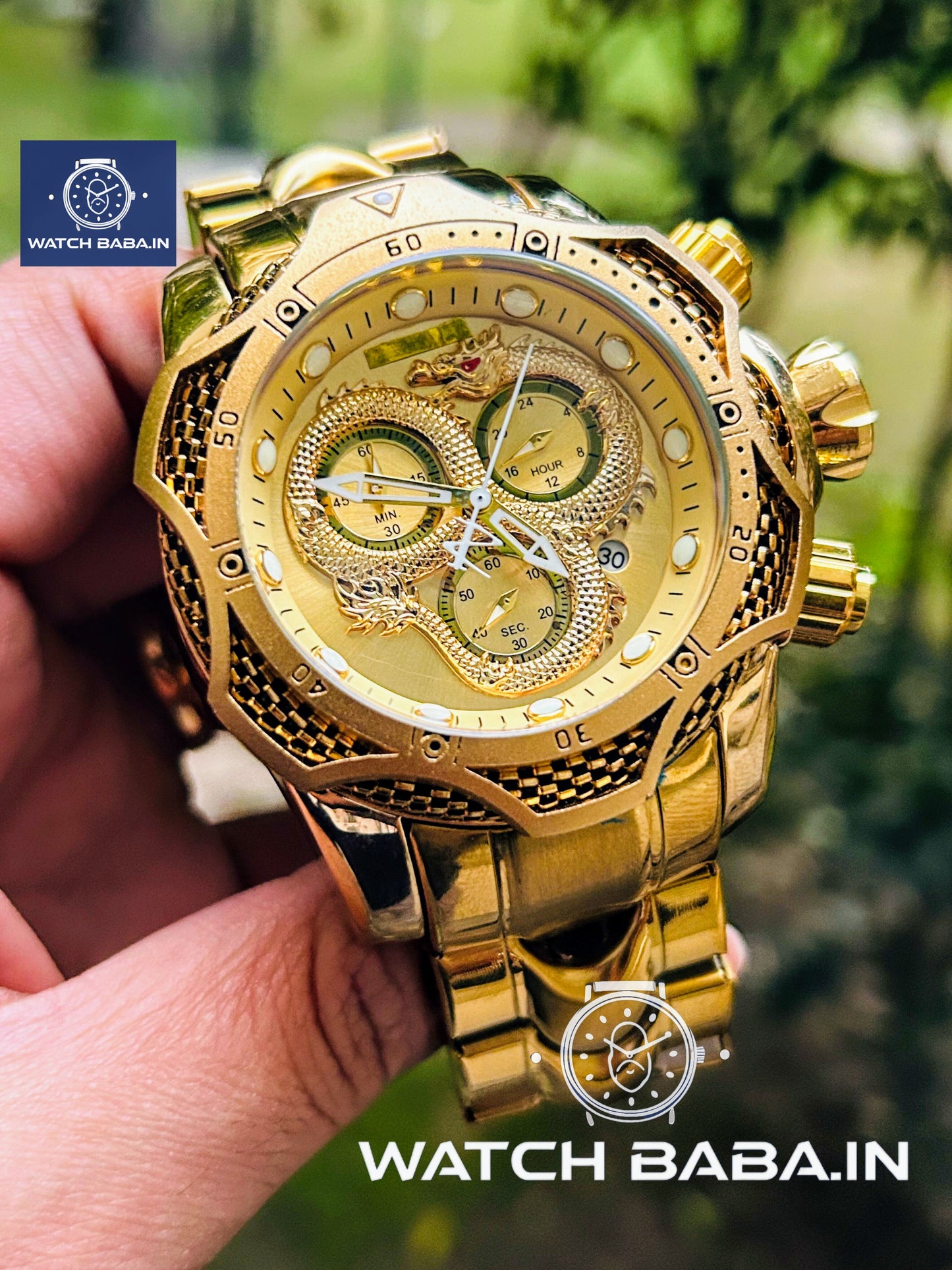 Golden Dragon Watch Dubai Imported