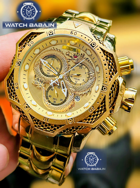 Watch Baba Golden Dragon Men's Watch