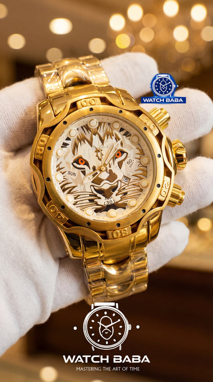 Watch Baba Golden Lion Watch (Radium Inside)