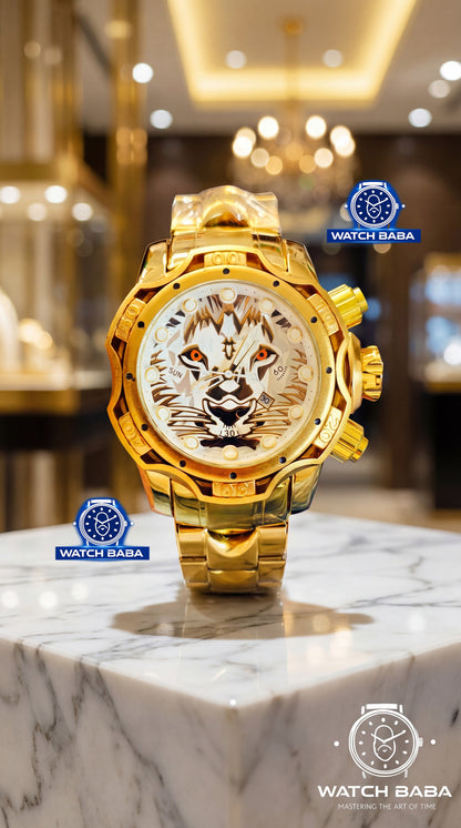 Watch Baba Golden Lion Watch (Radium Inside)