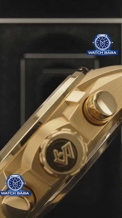 Watch Baba Gold D-Swiss Watch Dubai Imported With Compass