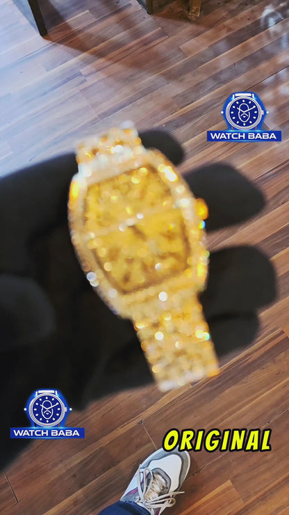 Watch Baba Luxury Diamond Watch Dubai Imported
