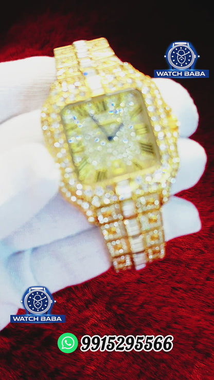 Watch Baba Royal Diamond Duo – Luxury Couple Watch Combo