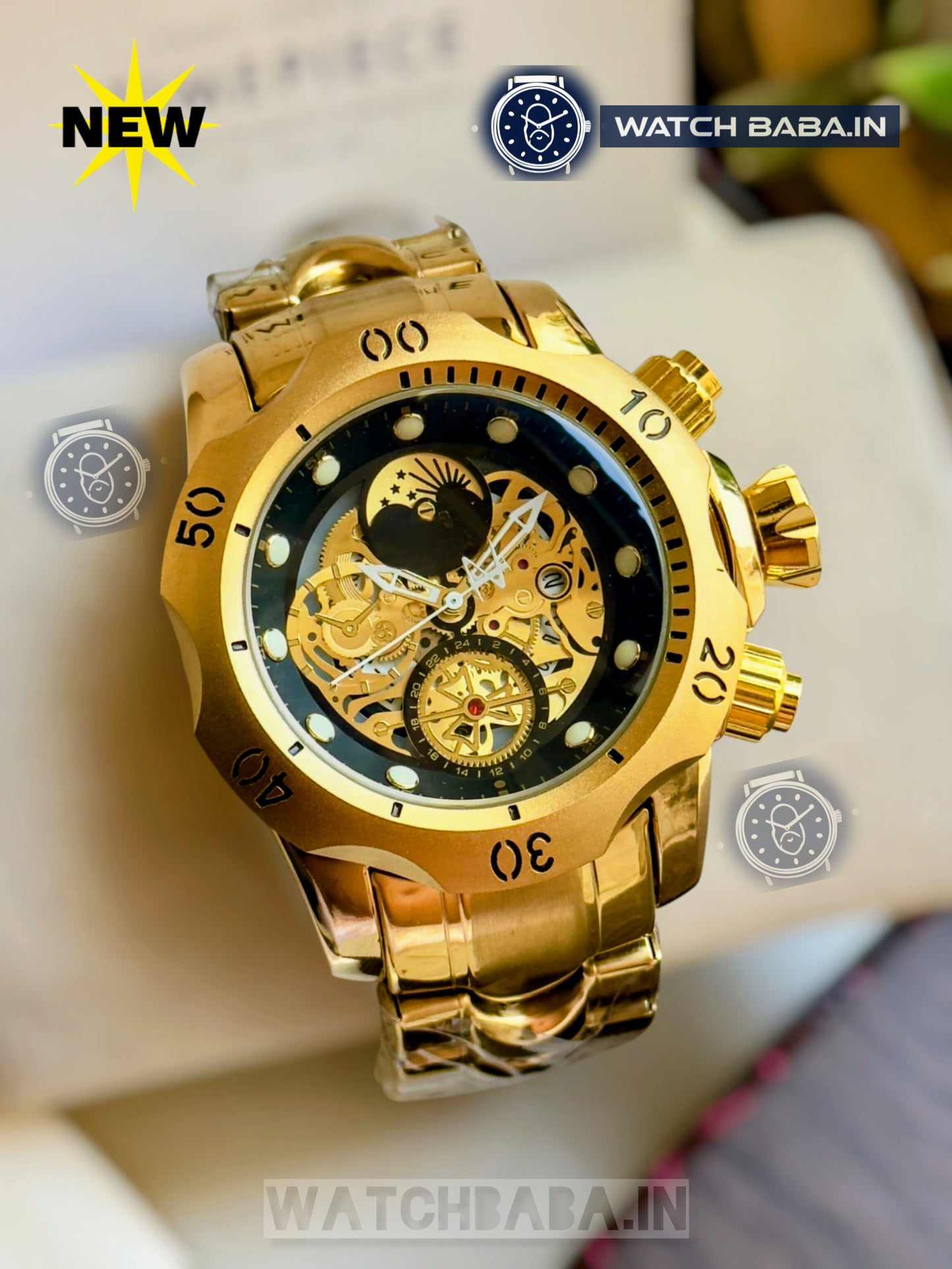 Watch Baba Royal SunKing Skeleton Watch