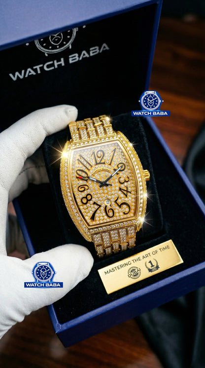 Watch Baba Luxury Diamond Watch Dubai Imported