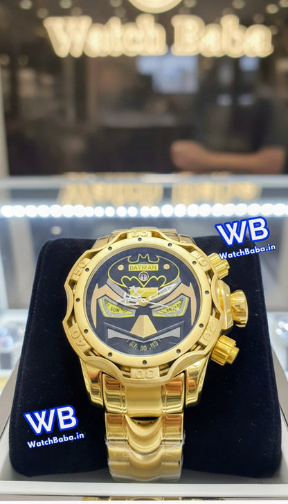 Watch Baba Batman Gold Watch