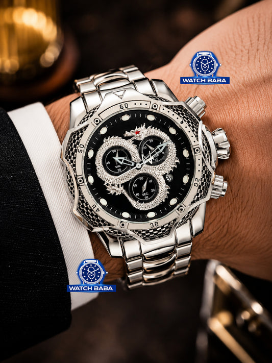 Dragon Watch Silver Edition (Dubai Imported)