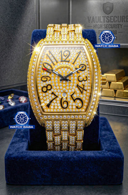 Watch Baba Luxury Diamond Watch Dubai Imported