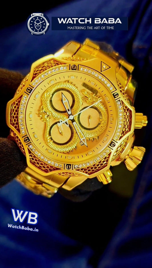 Diamond Edition 💎 Dragon Watch Dubai Imported