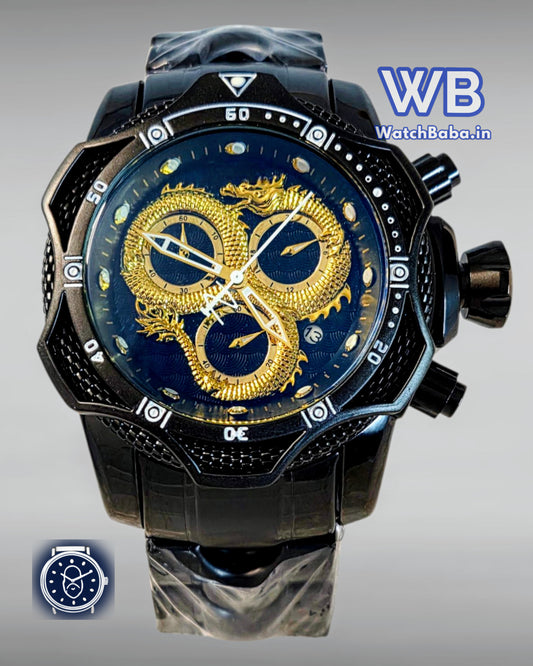 Watch Baba Dragon Watch Black Edition