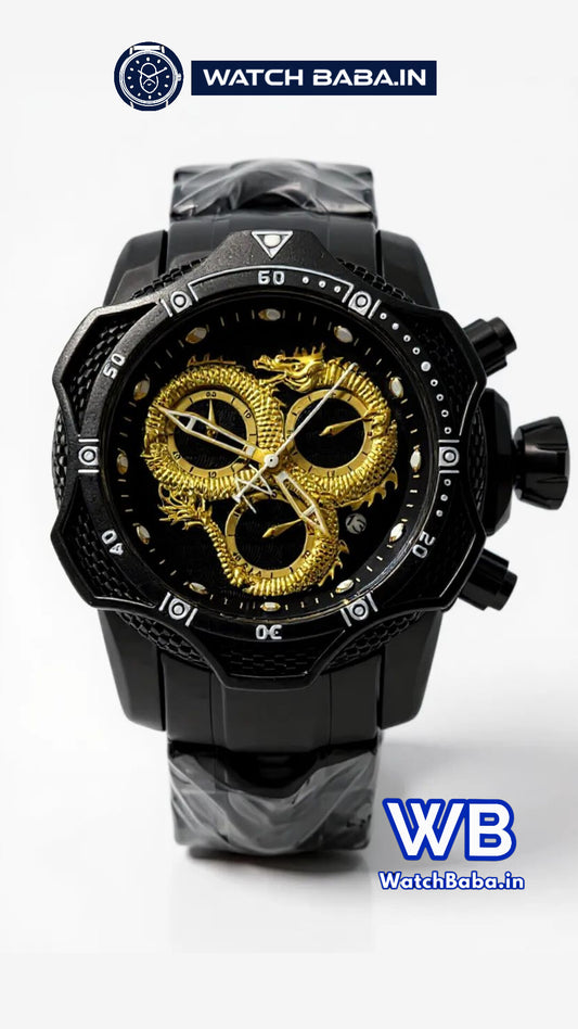 Watch Baba Dragon Watch Black Edition